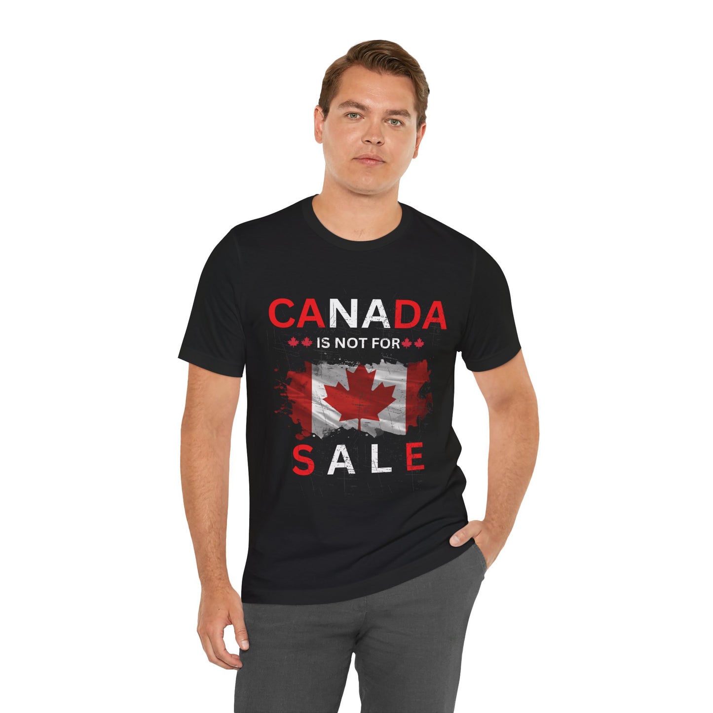 Canada Is Not For Sale Unisex Tee - Celebrate Canadian Pride