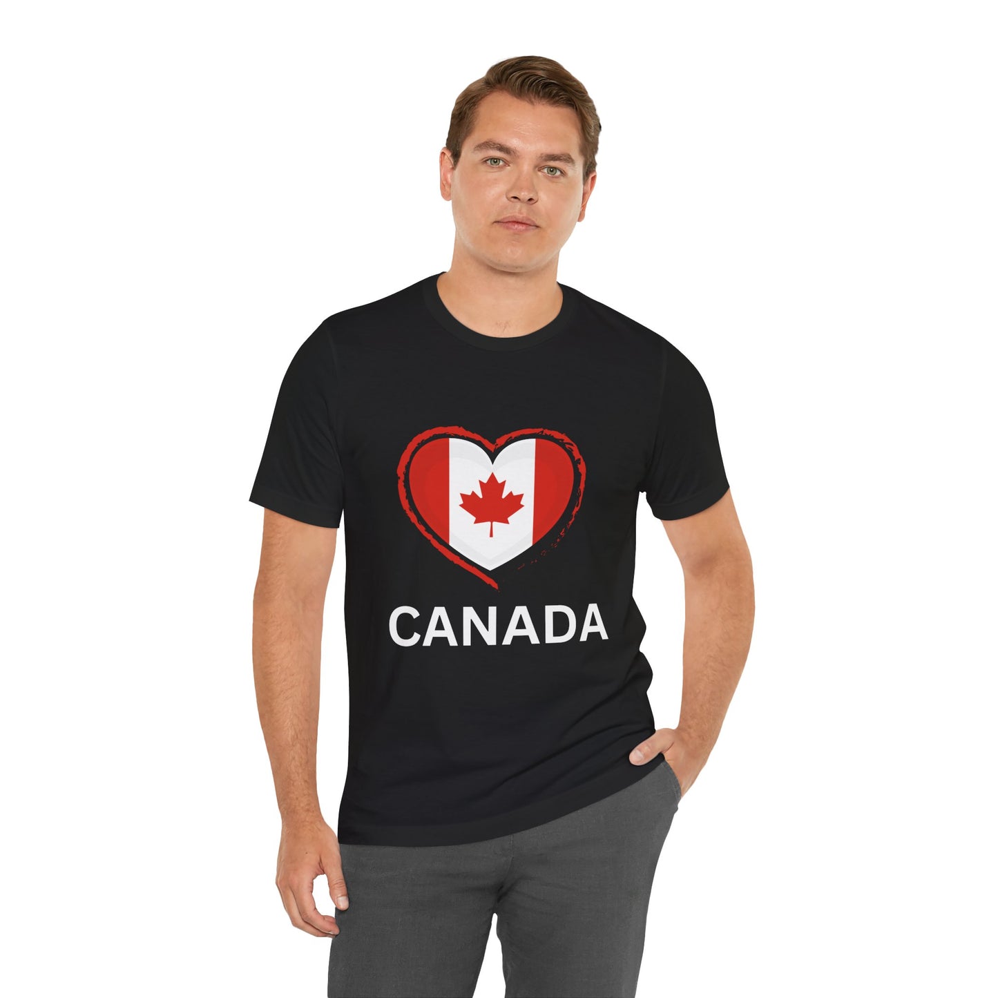 Canada Inspired Unisex Jersey Tee - Perfect for Celebrations and Everyday Wear