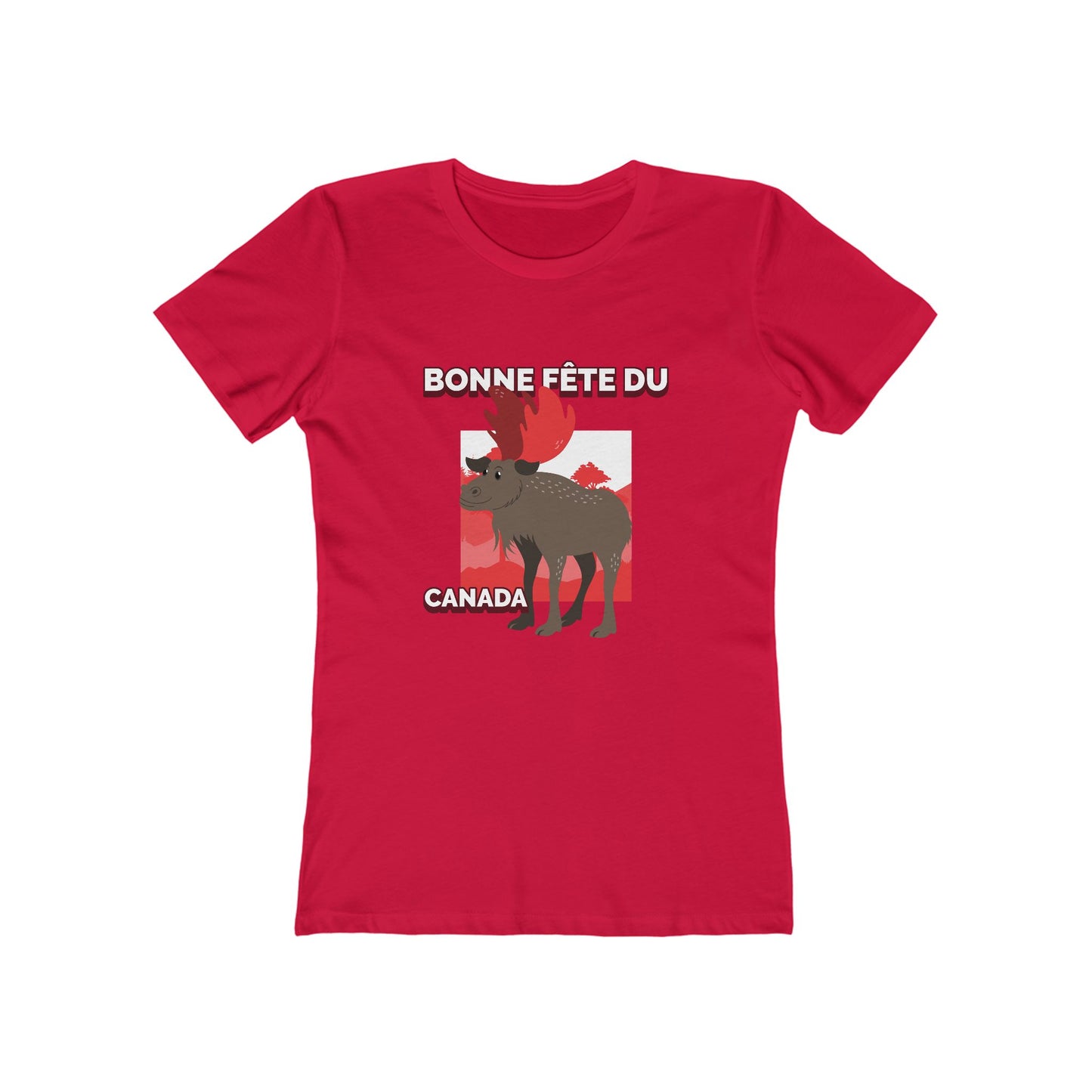 Bonne Fete Du Canada! Canada Day!  Women's Tee