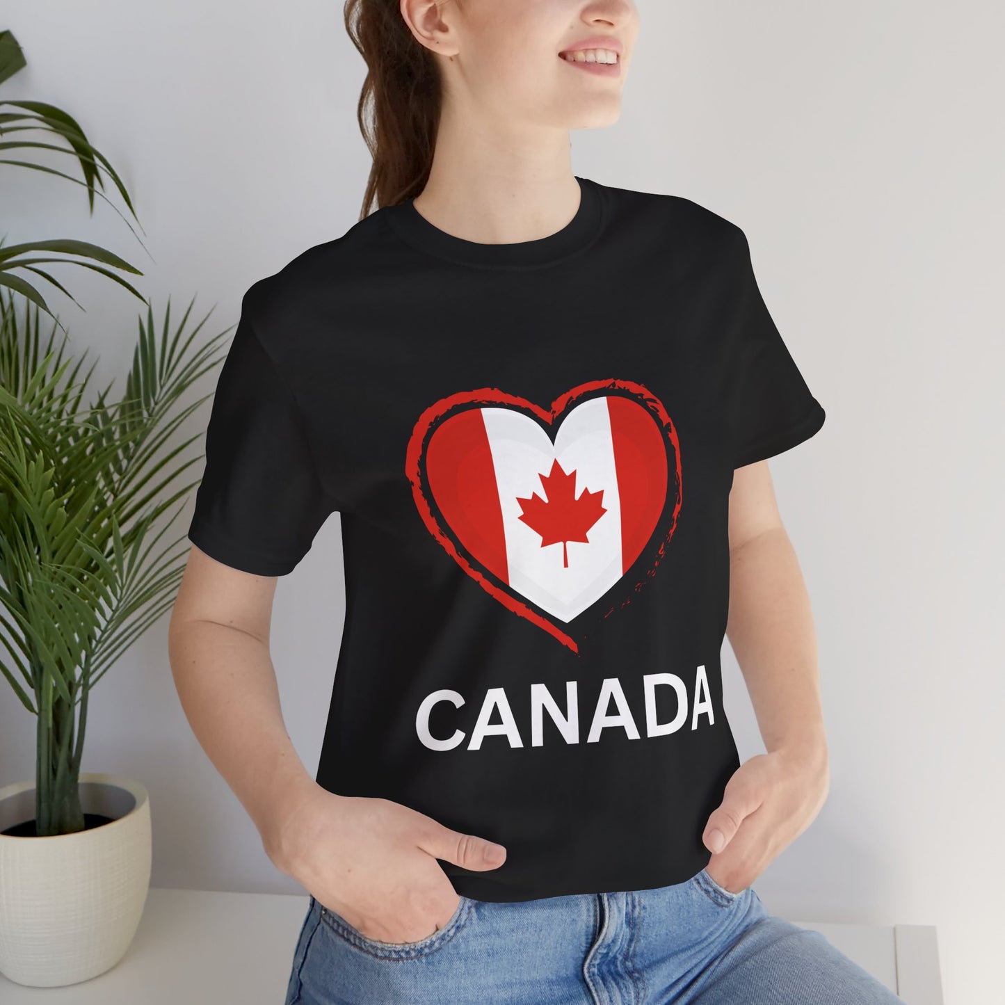 Canada Inspired Unisex Jersey Tee - Perfect for Celebrations and Everyday Wear