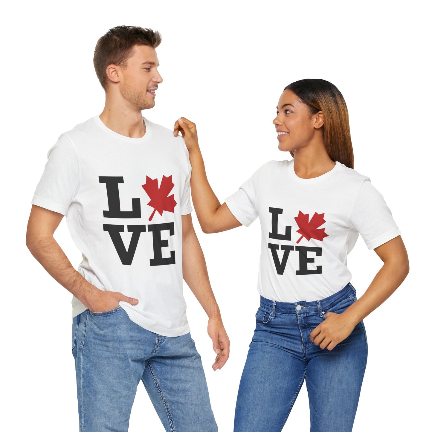 Canada Inspired Unisex Jersey Tee - Perfect for Celebrations and Everyday Wear