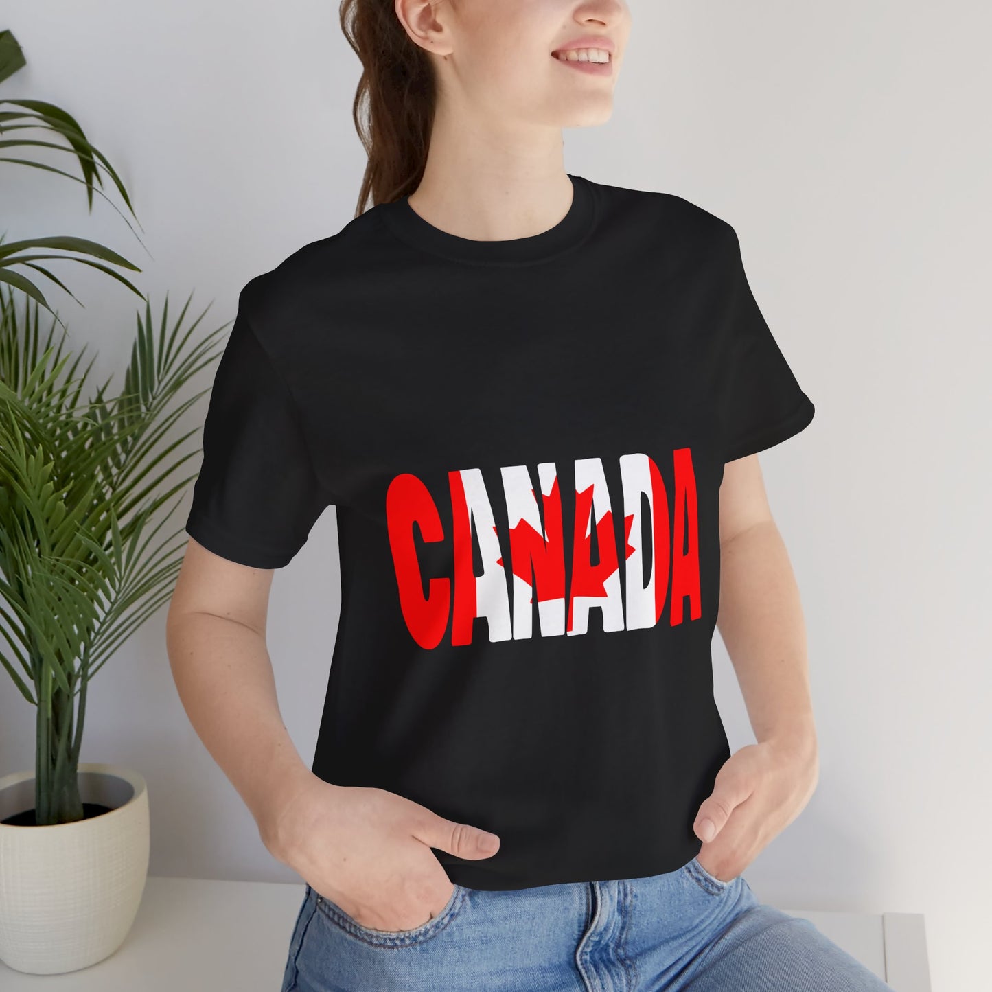 Canada Inspired Unisex Jersey Tee - Perfect for Celebrations and Everyday Wear