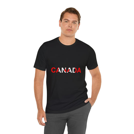 Canada Inspired Unisex Jersey Tee - Perfect for Celebrations and Everyday Wear