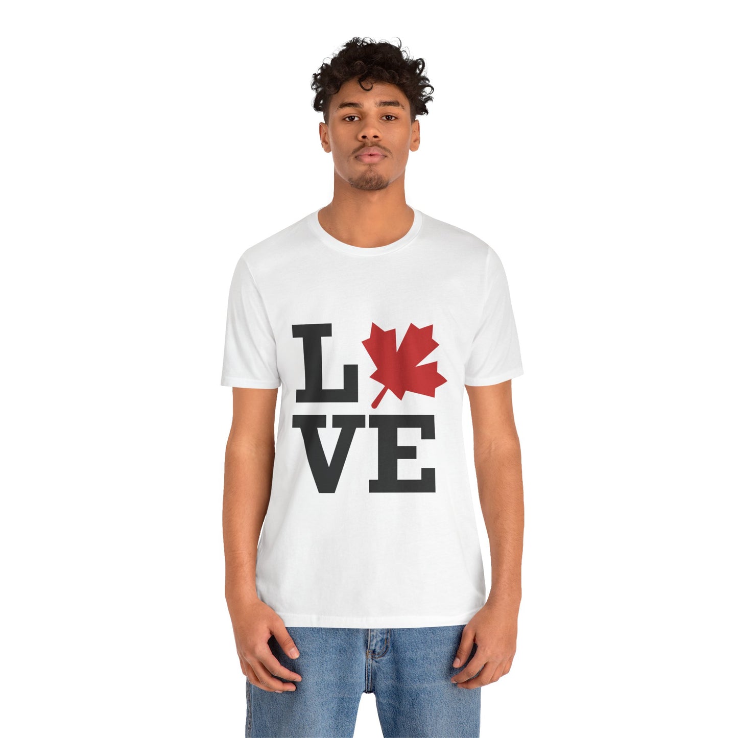 Canada Inspired Unisex Jersey Tee - Perfect for Celebrations and Everyday Wear