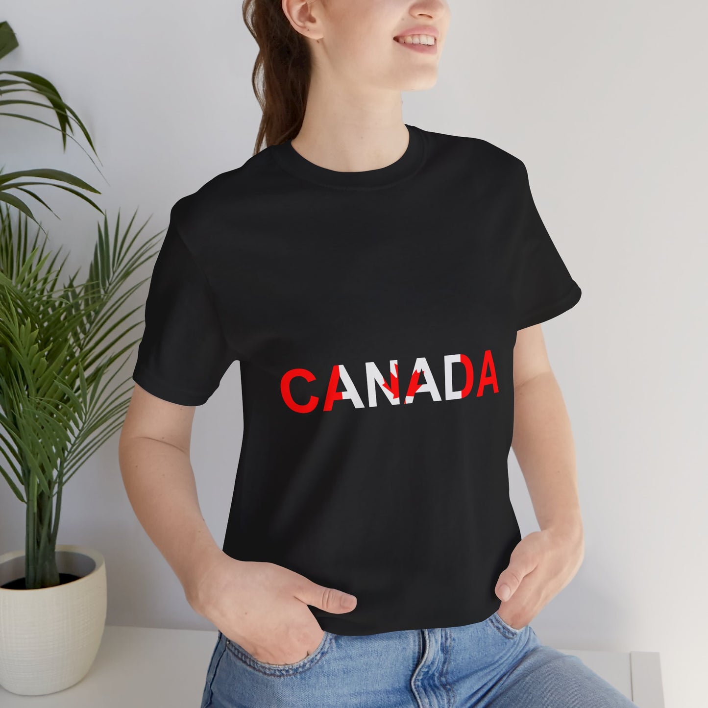 Canada Inspired Unisex Jersey Tee - Perfect for Celebrations and Everyday Wear