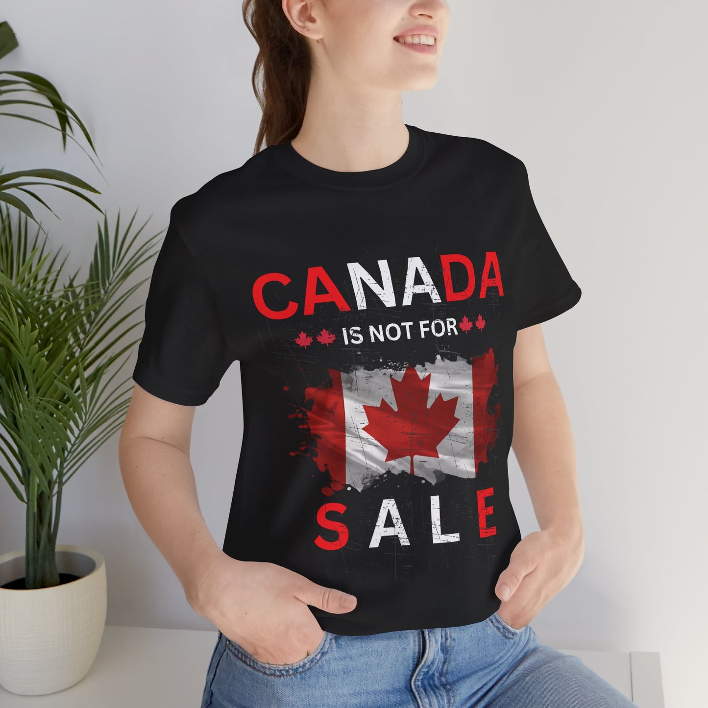 Canada Is Not For Sale Unisex Tee - Celebrate Canadian Pride