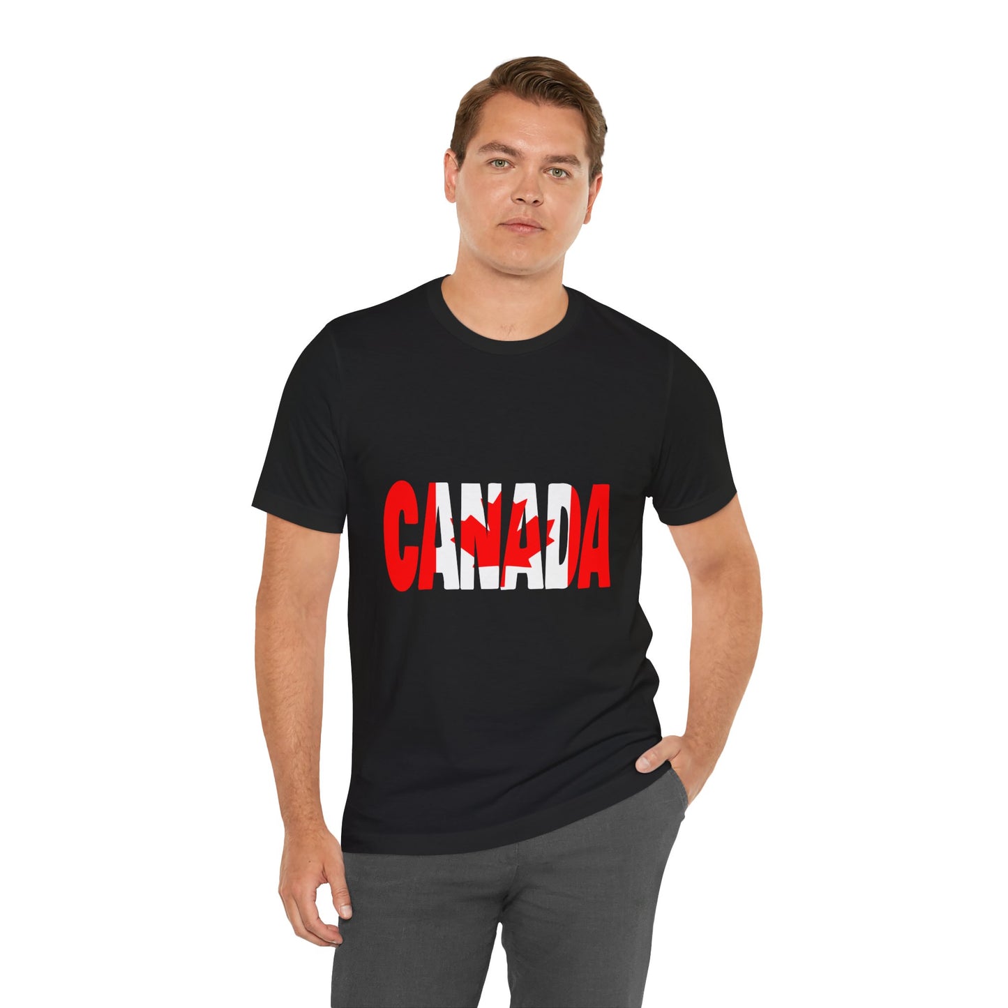 Canada Inspired Unisex Jersey Tee - Perfect for Celebrations and Everyday Wear