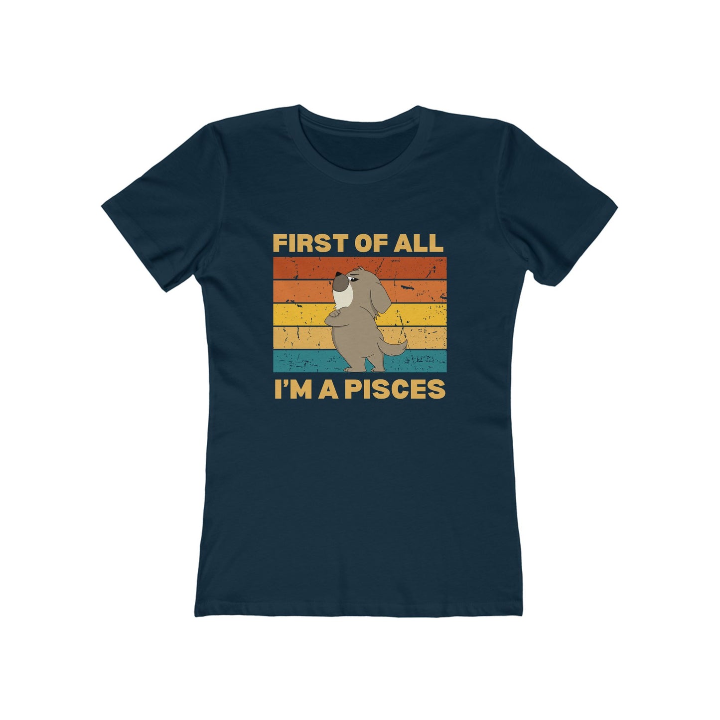 Fearless & Fierce: Women's Astrology-Inspired Slim Fit Tee