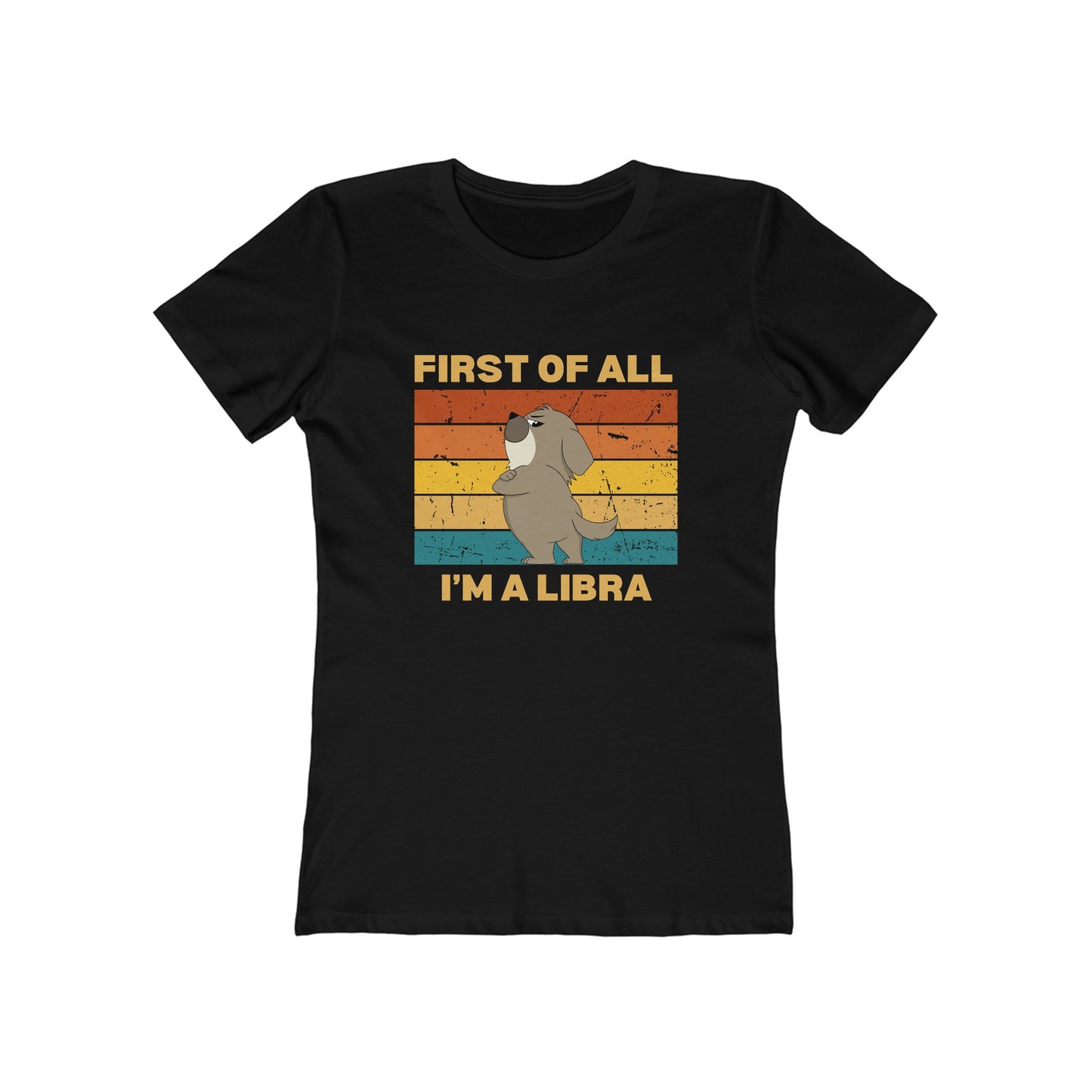 Fearless & Fierce: Women's Astrology-Inspired Slim Fit Tee