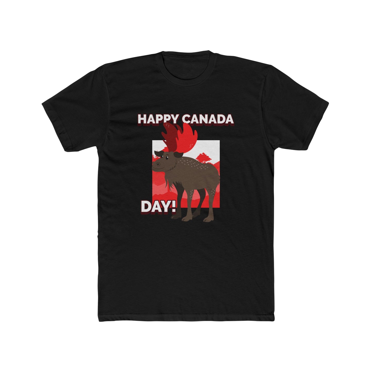 Happy Canada Day!  Unisex Cotton Crew Tee