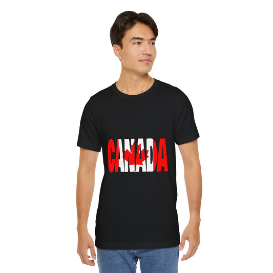 Canada Inspired Unisex Jersey Tee - Perfect for Celebrations and Everyday Wear